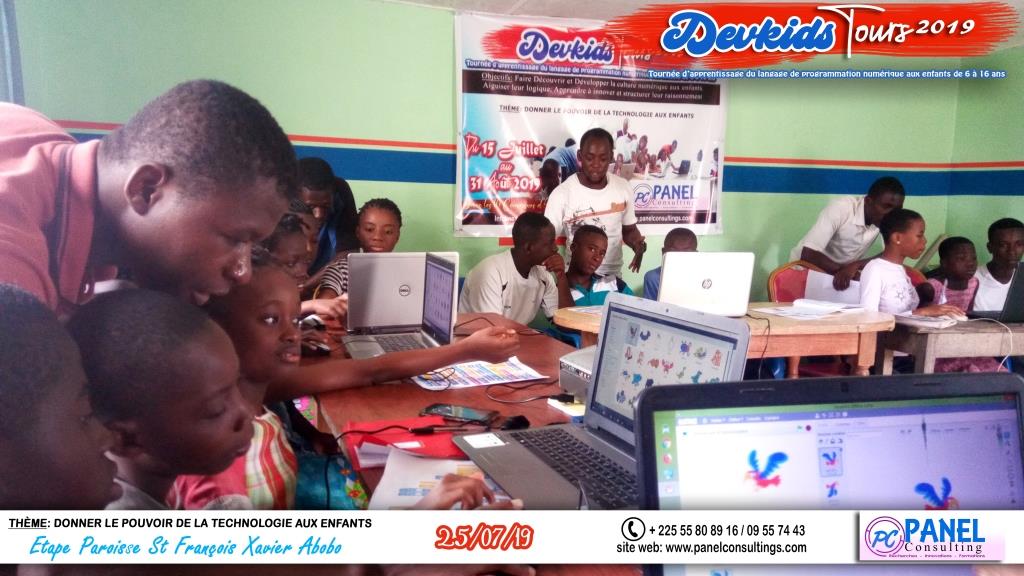 DEVKIDS TOURS 2019, Etape Saint Francois Xavier-panel consulting